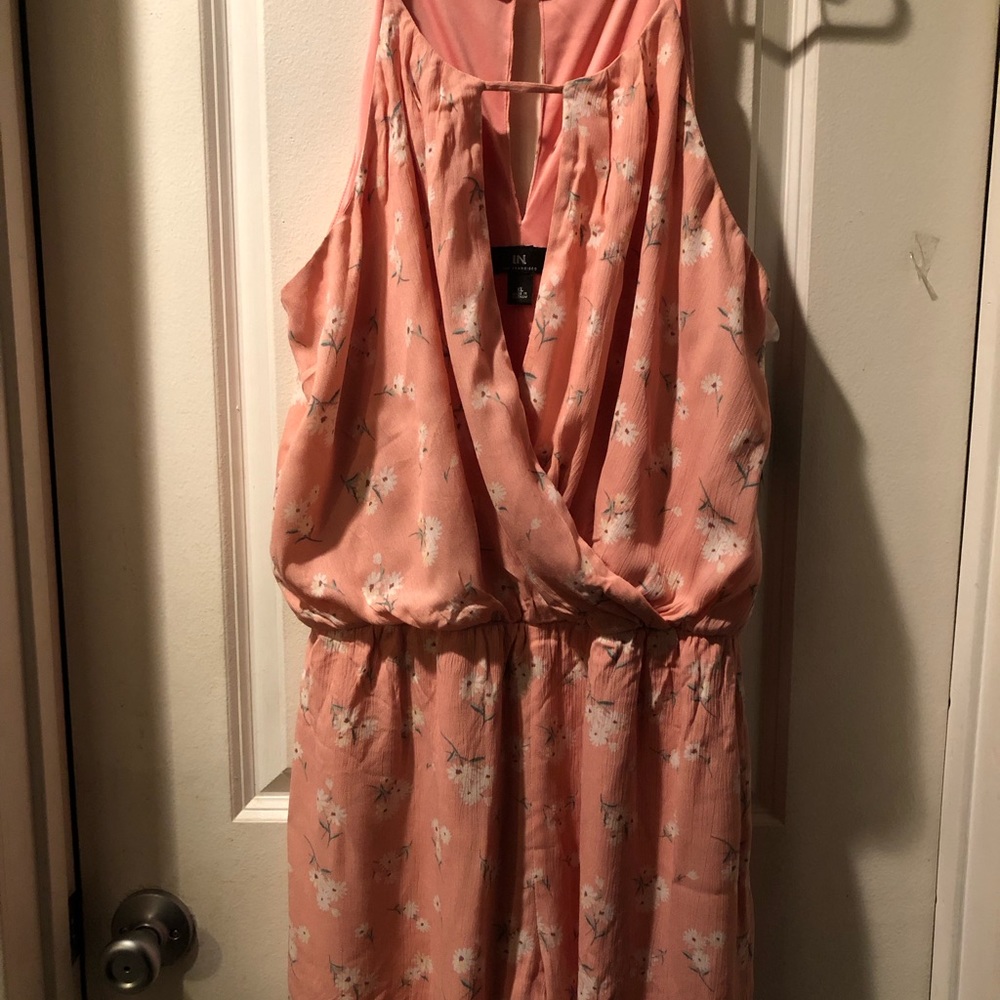 Short Fully Lined Romper by I.N. San Francisco size XL